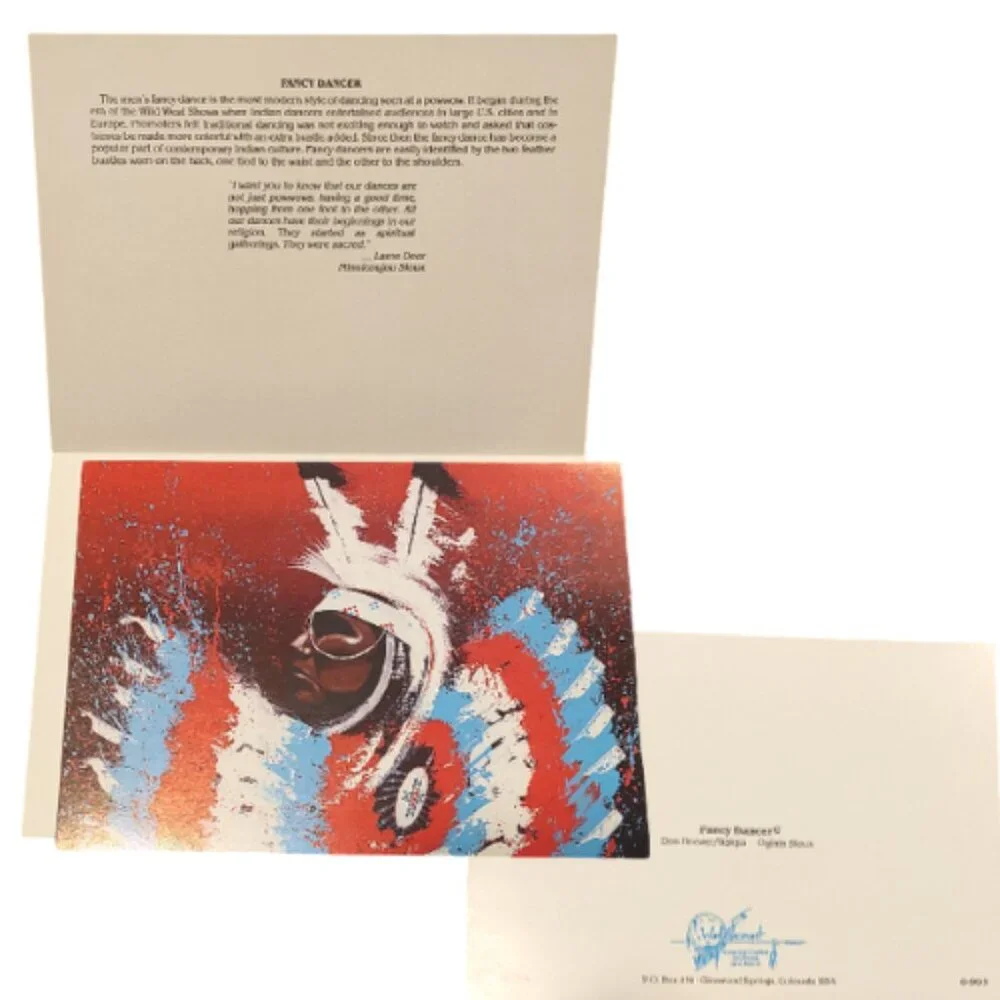 13 Miscellaneous Native American/Indian Greeting Cards Wintercount